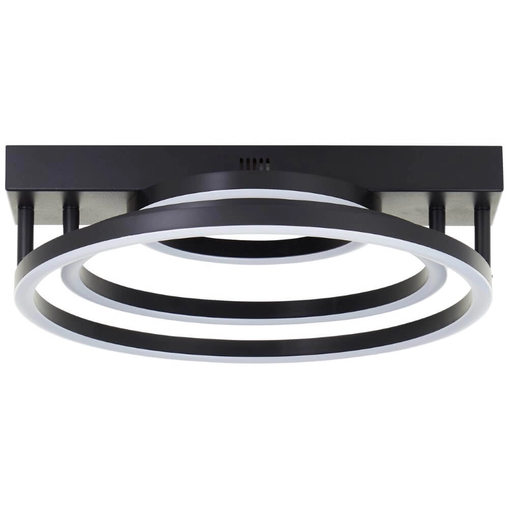Dimmbare Deckenleuchte Pedley Schwarz Brilliant 4004353442094