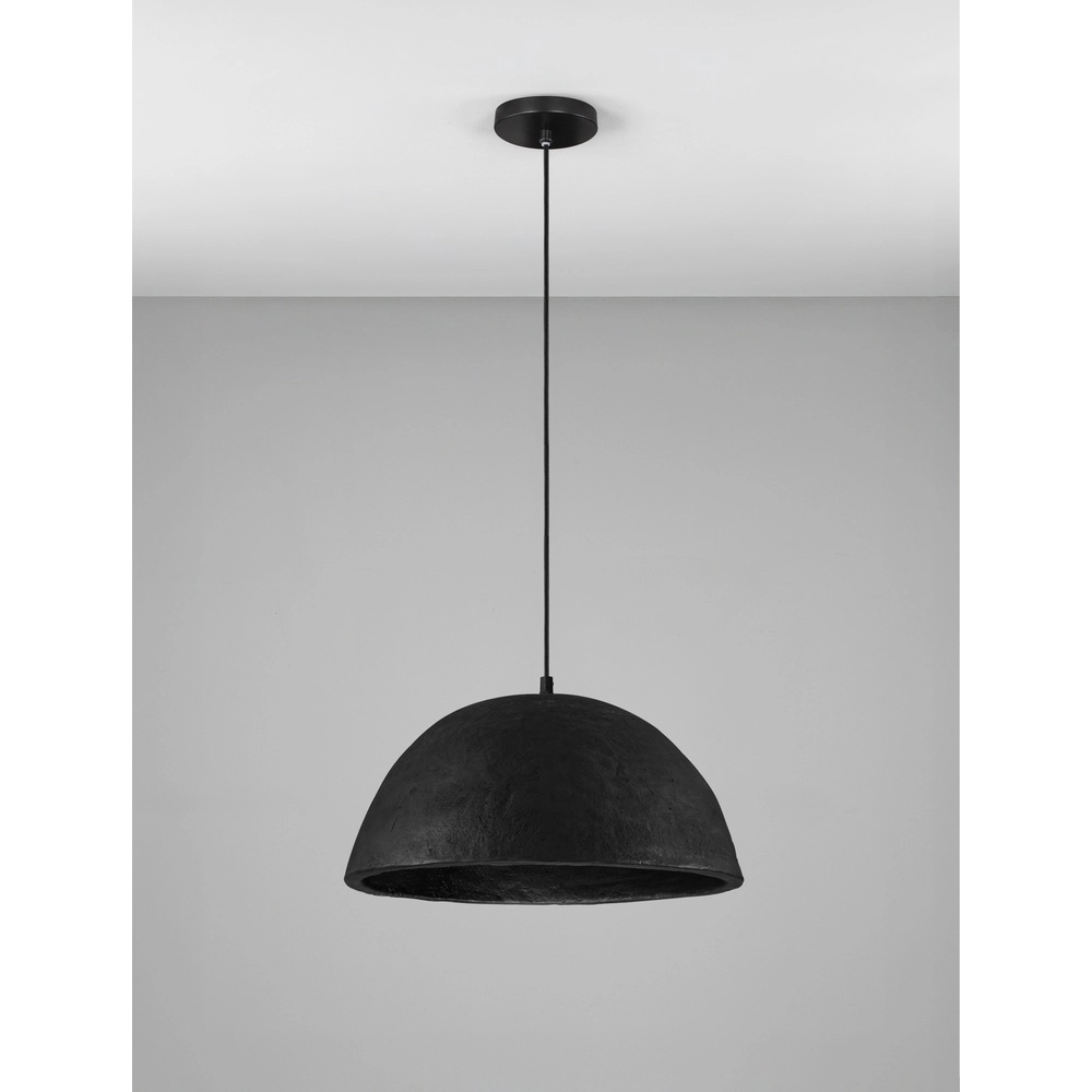 Schwarze Pendelleuchte Talcum Ø 42cm Lyora 5212017468277