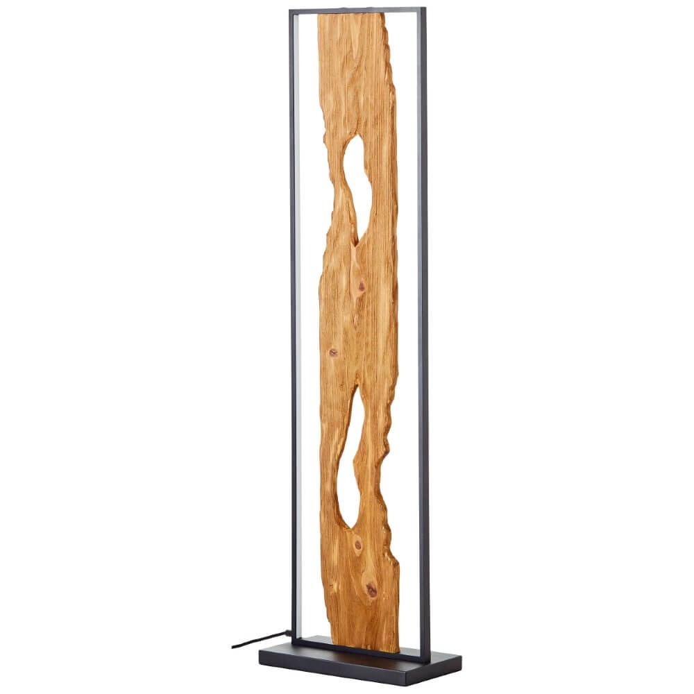 LED-Stehleuchte Chaumont mit Holz Brilliant 4004353411809