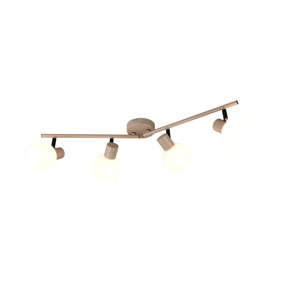 Deckenlampe Boba 4-helles Beige Trio 4017807654639