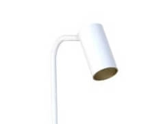 Weiß mit goldener Leselampe Mono Lyora 5903139771498