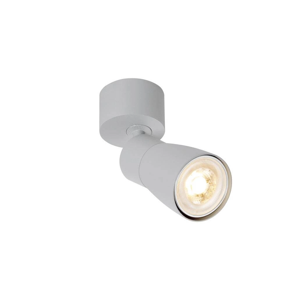 Aufputz-Spot Puri 2.0 Dome Graues Einzelzimmer