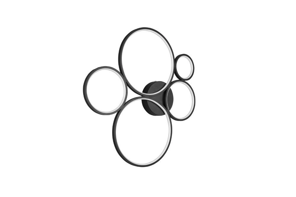 Wandlampe Rondo 5-Ringe Trio 4017807488838
