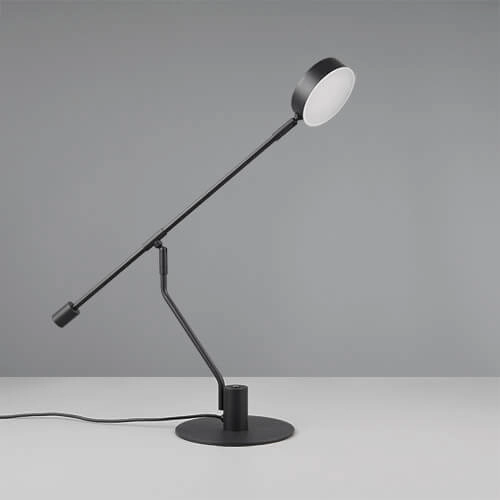 LED-Schreibtischlampe Manduro Schwarz Trio 4017807615999