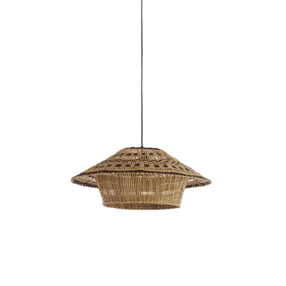 Pendellampe Owana Ø 64 cm Rattanbraun Light & Living 8717807836825