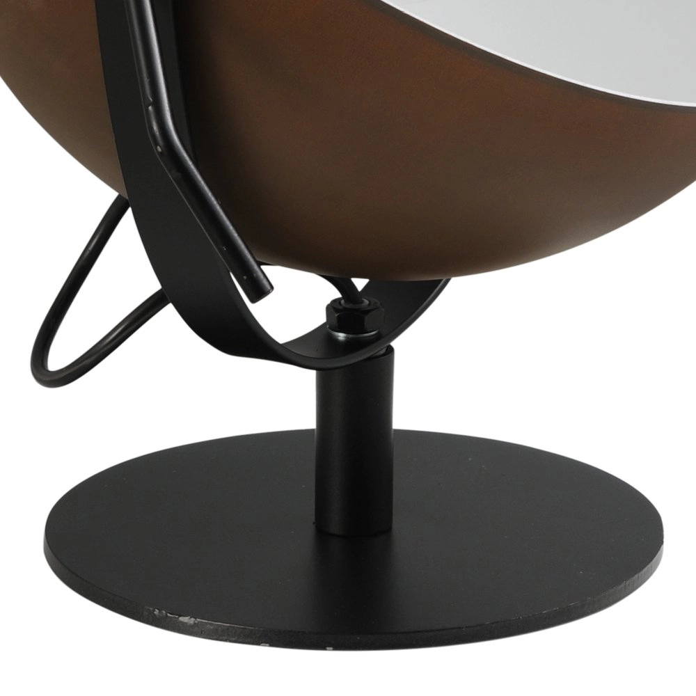 Tischlampe Industria schwarz mit rostbraun Masterlight 8718121236667