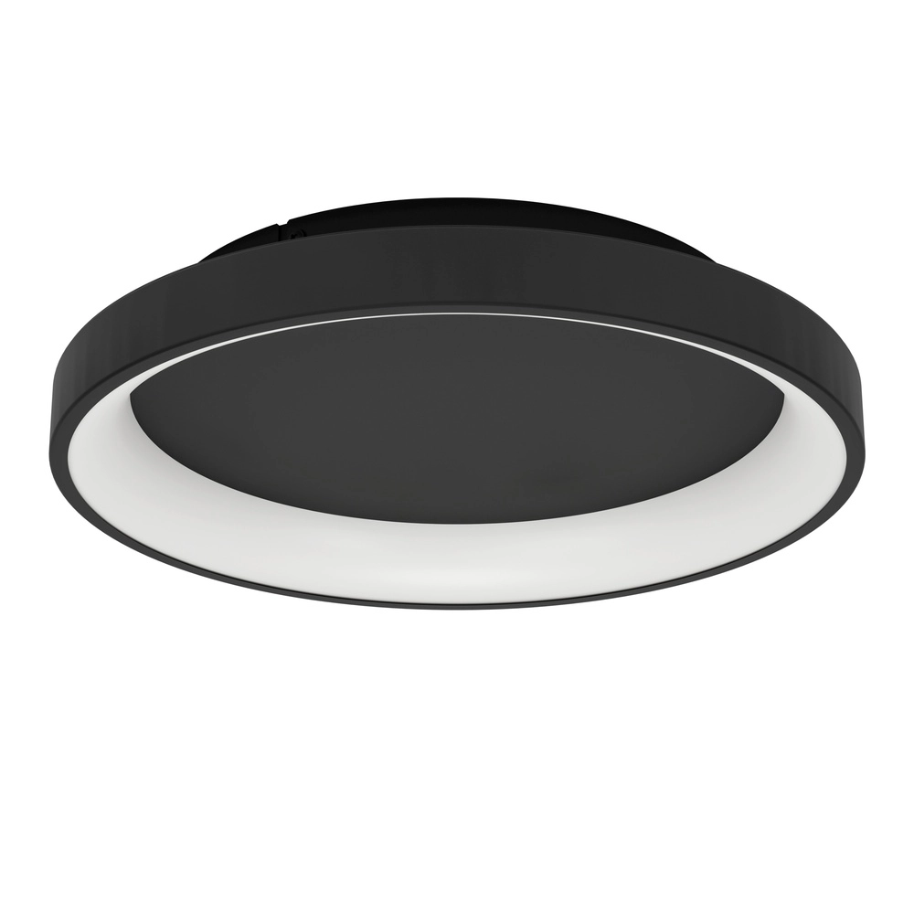 Elegante LED-Deckenlampe Loretello Ø 35cm – schwarz