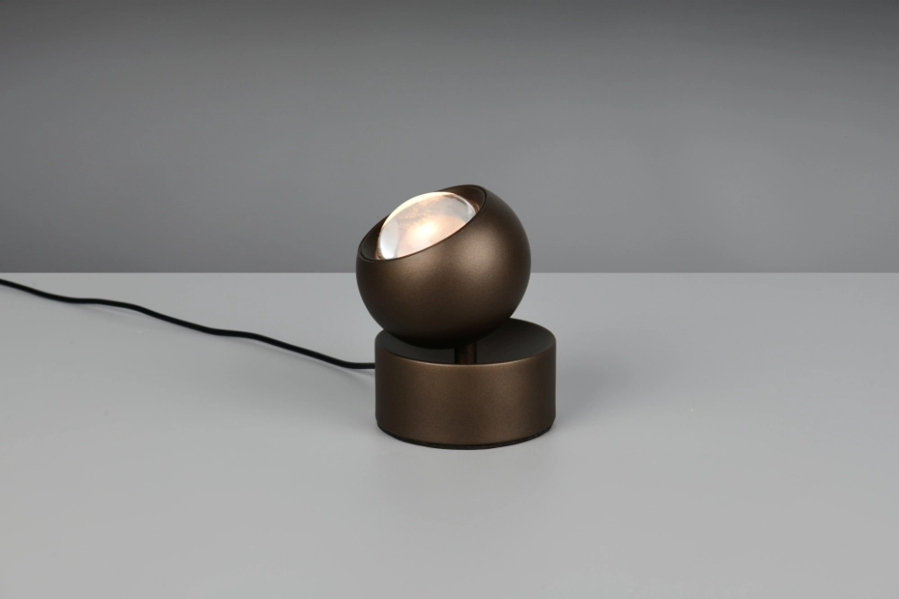 LED-Uplighter Orbit Platinbraun