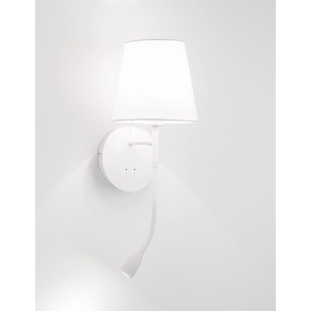 Nachttischlampe Nia weiß Lyora 5212017427113