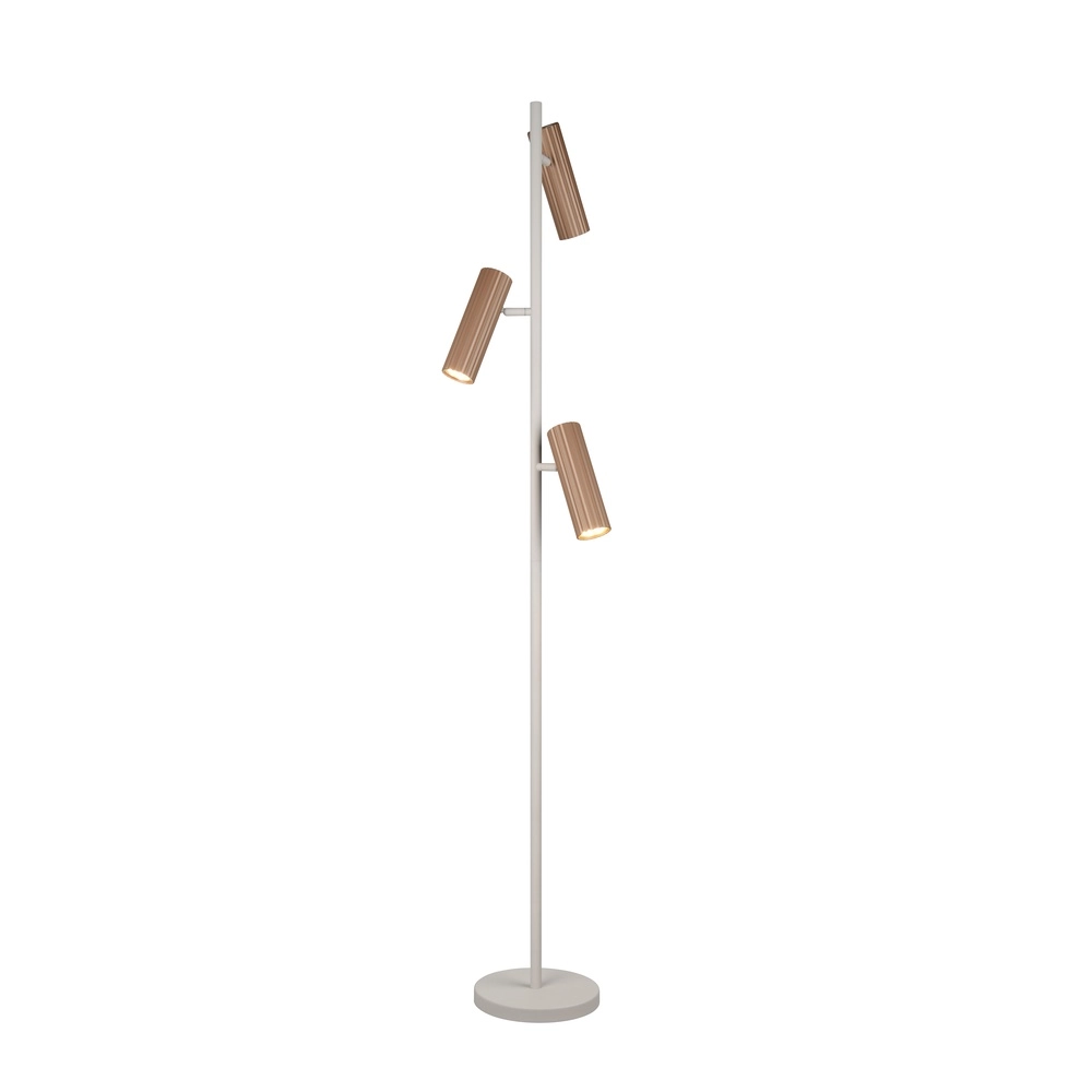 Design-Stehleuchte Soka mokkabraun Trio 4017807670196