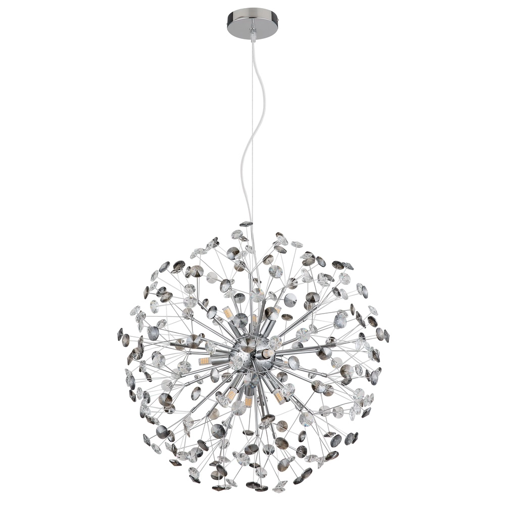 Pendellampe Katrina Chrom Ø 60cm Globo 9007371475346