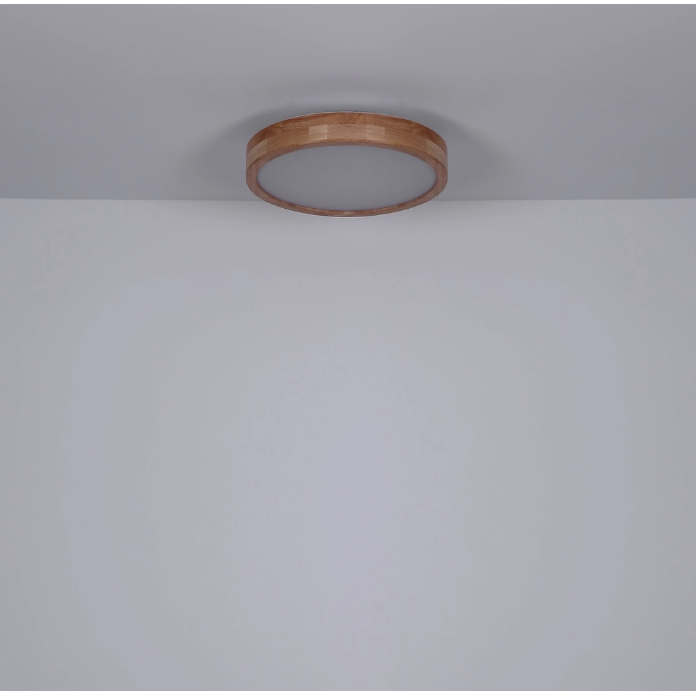 Holzdeckenlampe Rainer Skandinavisch Ø 40 cm Globo 9007371395279