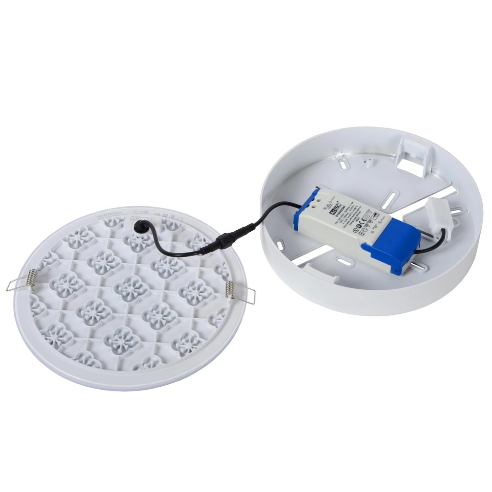 Deckenlicht Ceres-Led IP44 weiße Ø 21,5 cm Lucide 5411212281135