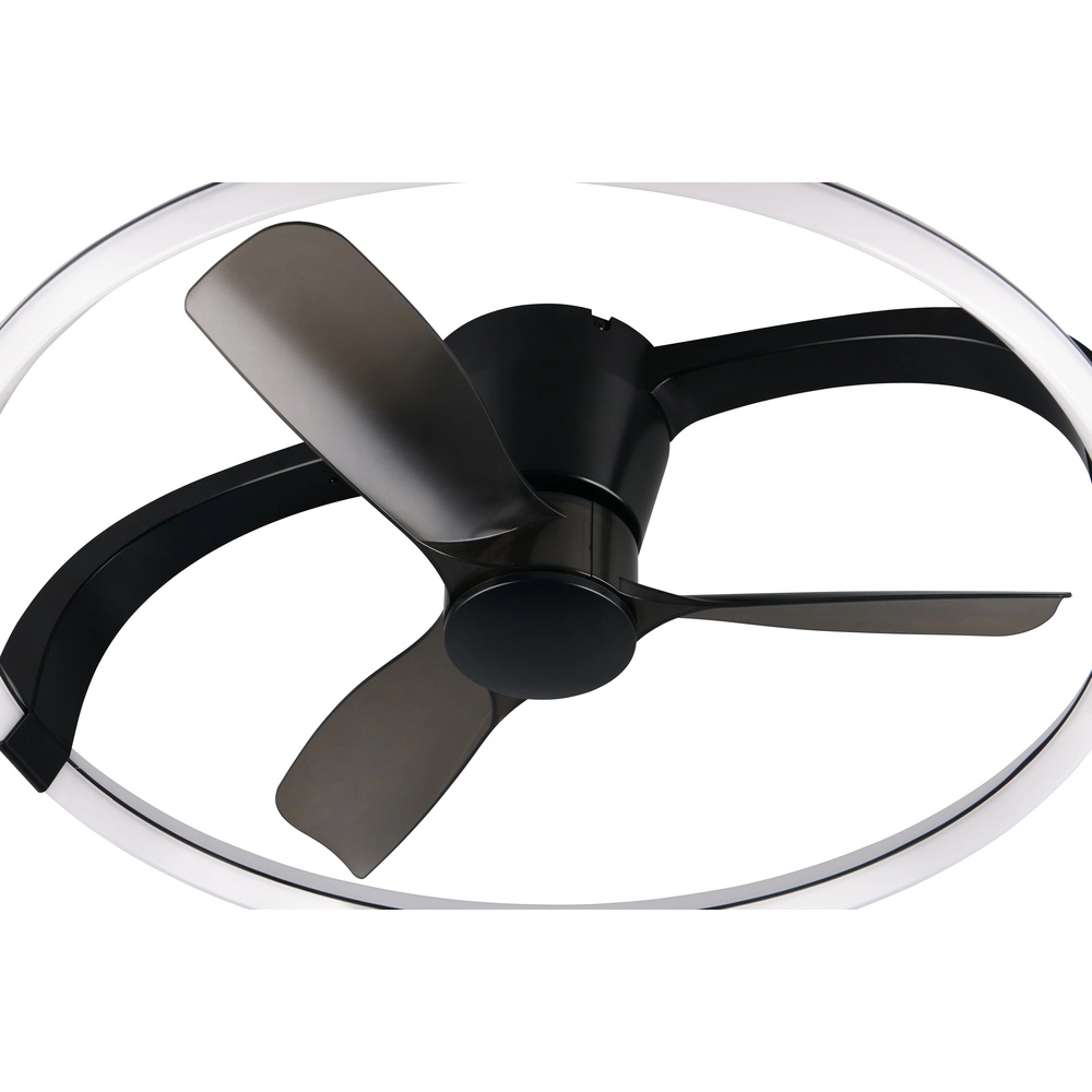 Smarthome-Lüfter Stockholm schwarze Ø 73,5 Tuya Trio 4017807693133