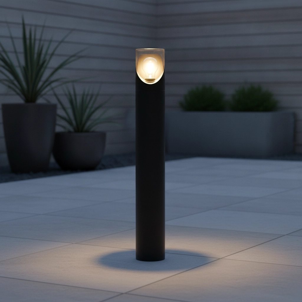 Design-Gartenleuchte Selena rund