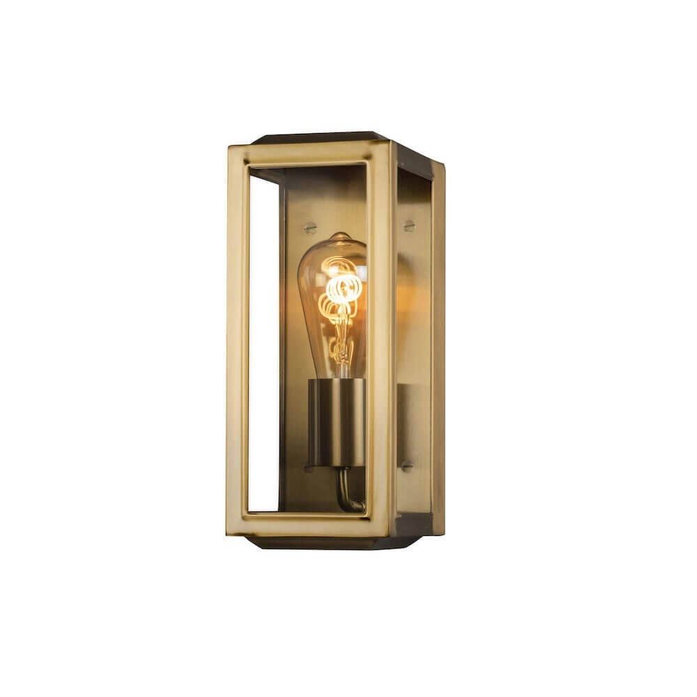 Goldene Außenlampe Carpi