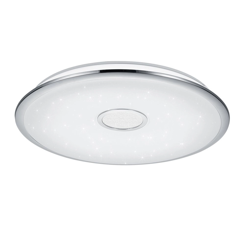 LED-Deckenleuchte Osaka 67cm grau mit Sterneffekt Trio 4017807337730