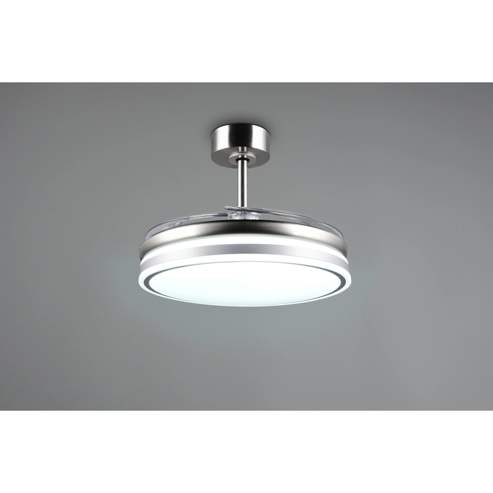 Fan Volda Nickel Ø 106 cm Trio 4017807689075
