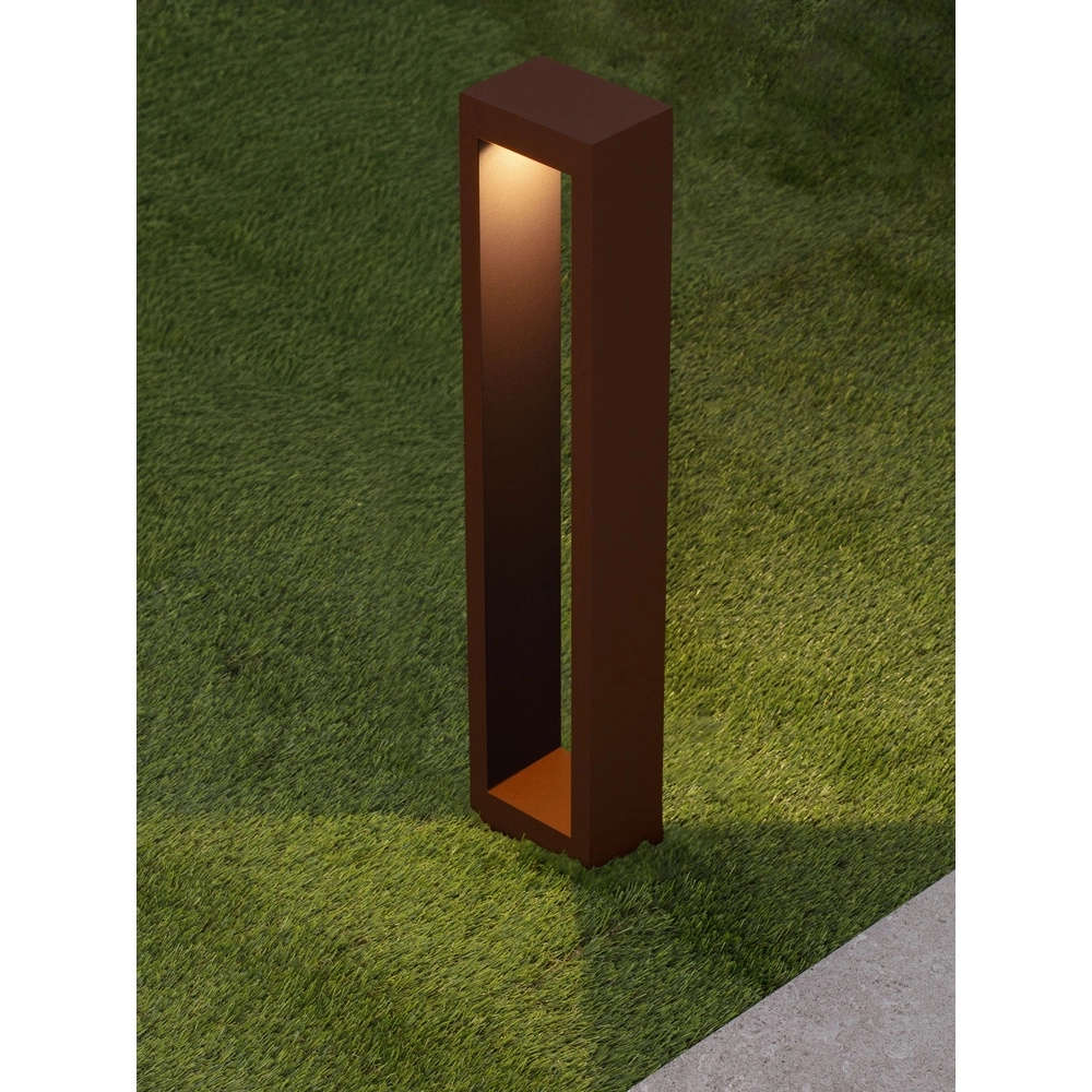 Rostbraune Gartenlampe Dolix 60cm - 2700K