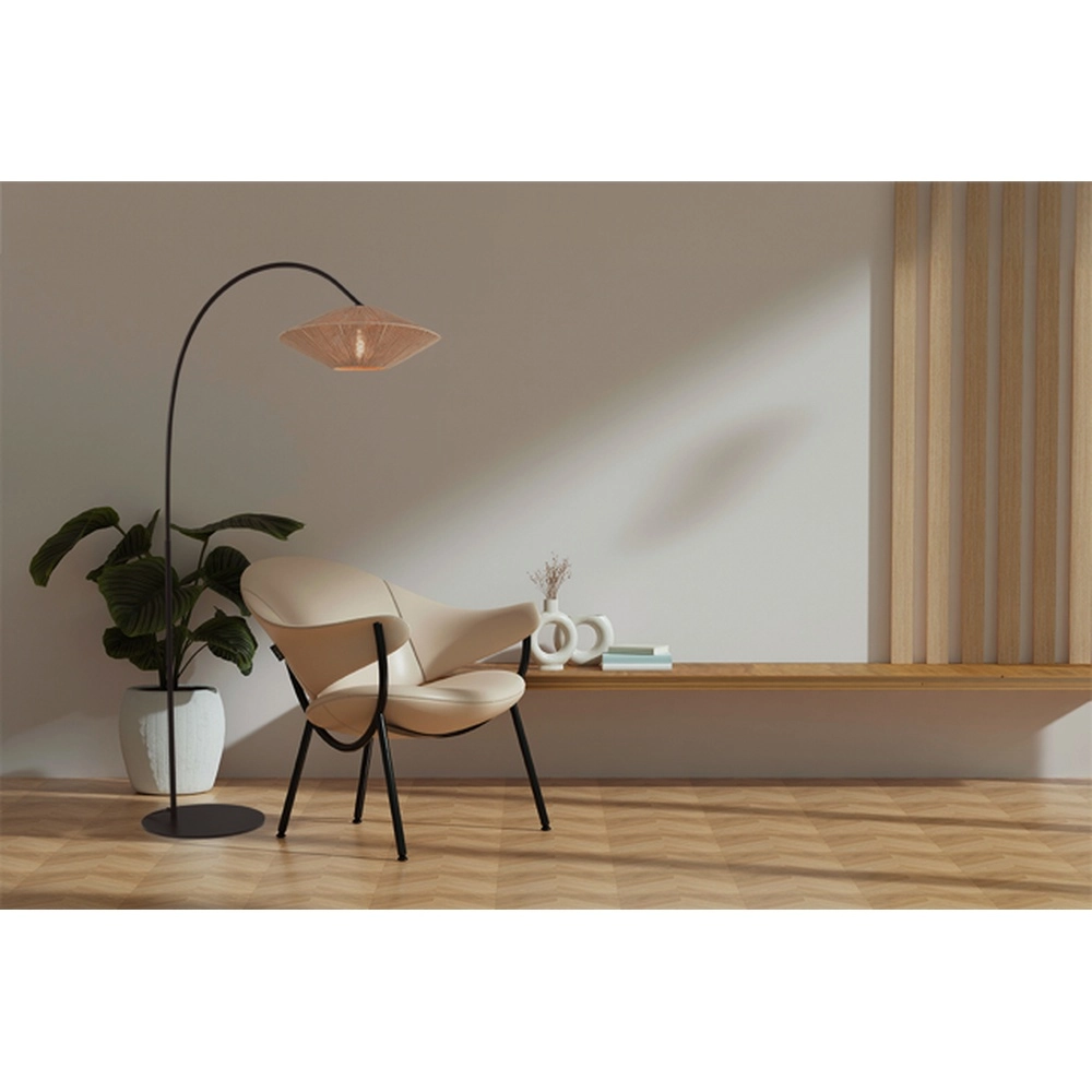 Lichtbogenlampe Bicono mit Seilkappe Ø50 cm Masterlight 8718121352794
