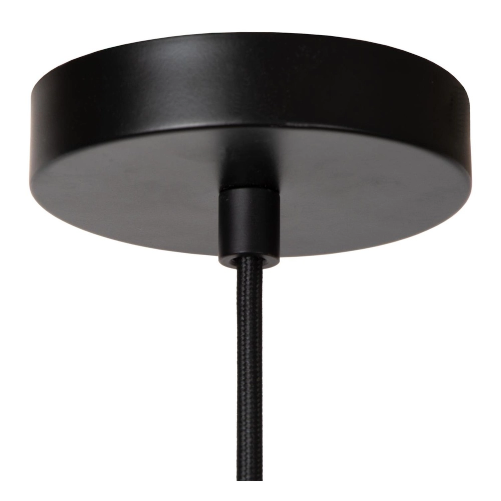 Pendellampe Jessica Ø 30cm schwarz Lucide 5411212106155
