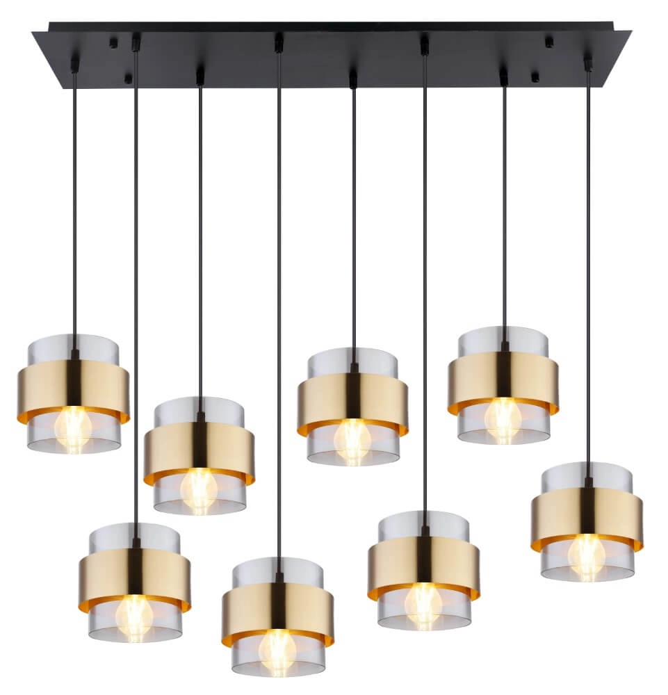 Hängelampe für das Esszimmer Milley 8x E27