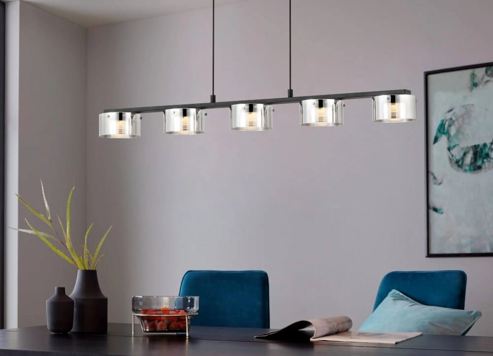 Hängelampe mit Rauchglas Copillos Stars of Light 9002759398750