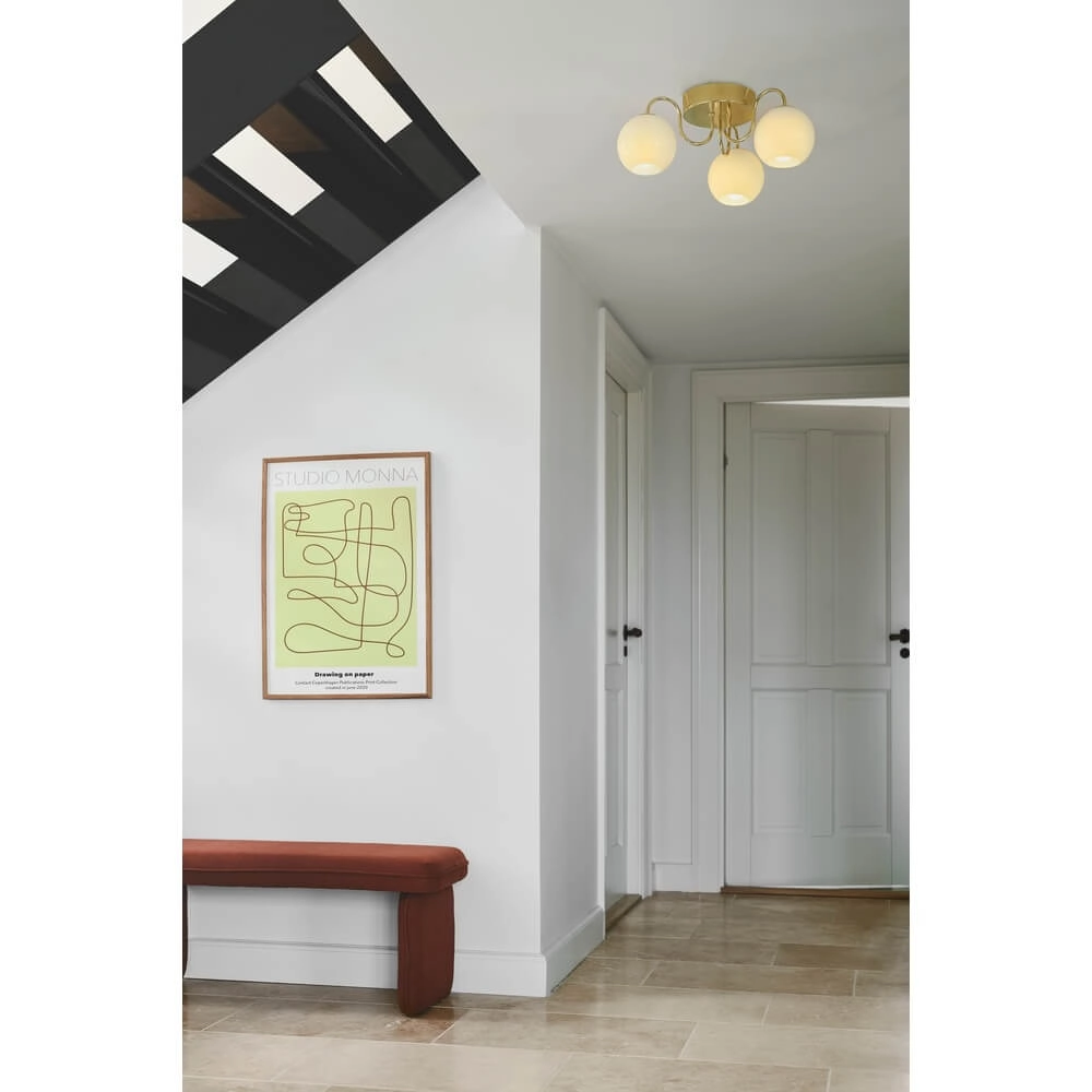 Deckenlampe Franca Messing Nordlux 5704924015908