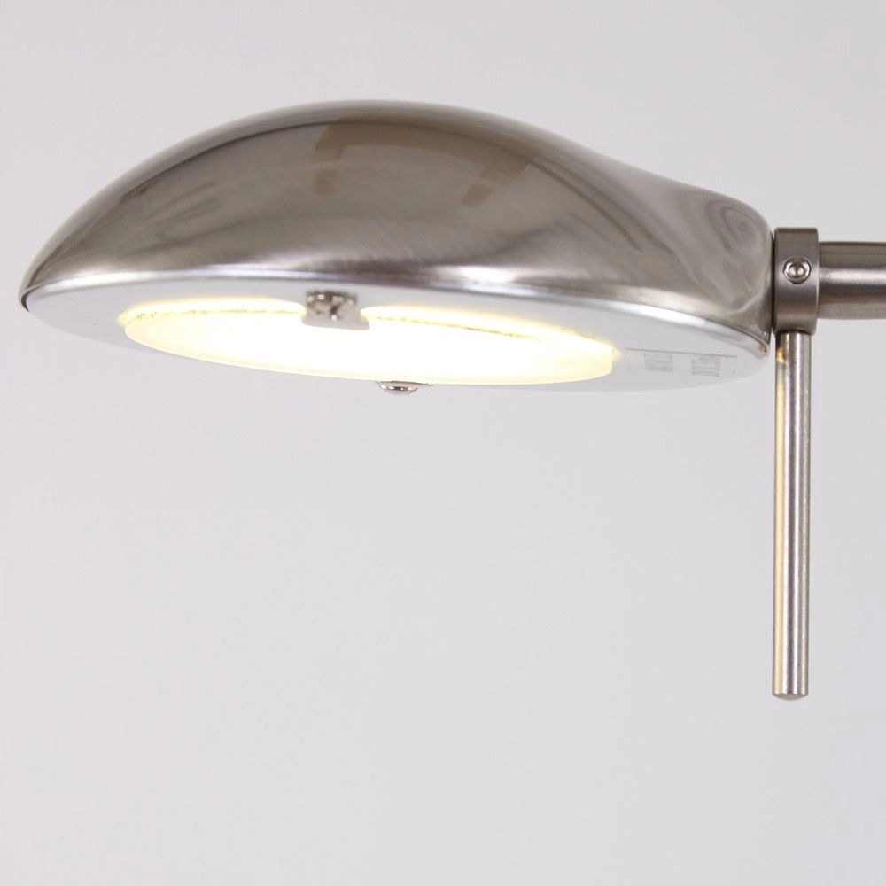 LED Stehleuchte Mexlite 180 cm - 2700k Metallgrau Steinhauer 8712746096378