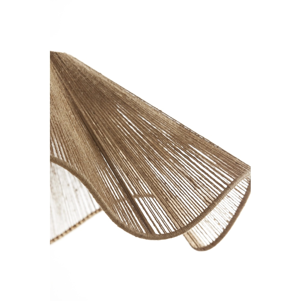 Rattan-Pendellampe Fodara Ø 60 cm braun Light & Living 8717807702090
