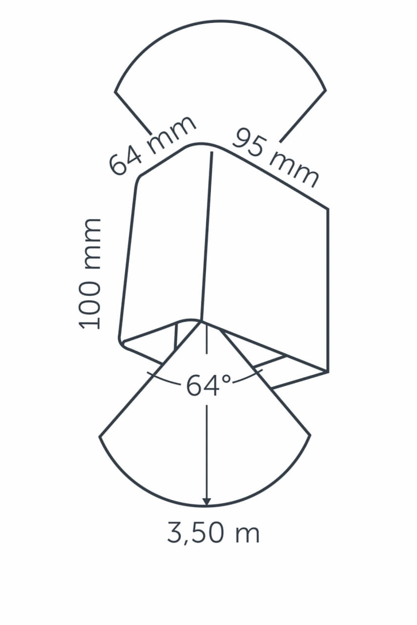 Up- und Downlighter Ace Up-Down Corten 12 volt In-lite 8717051006043