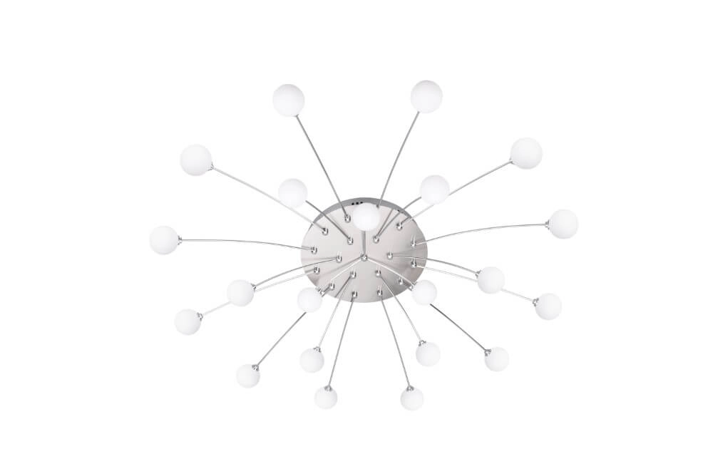 Designer-Deckenleuchte Bullet Nickel Trio 4017807539226