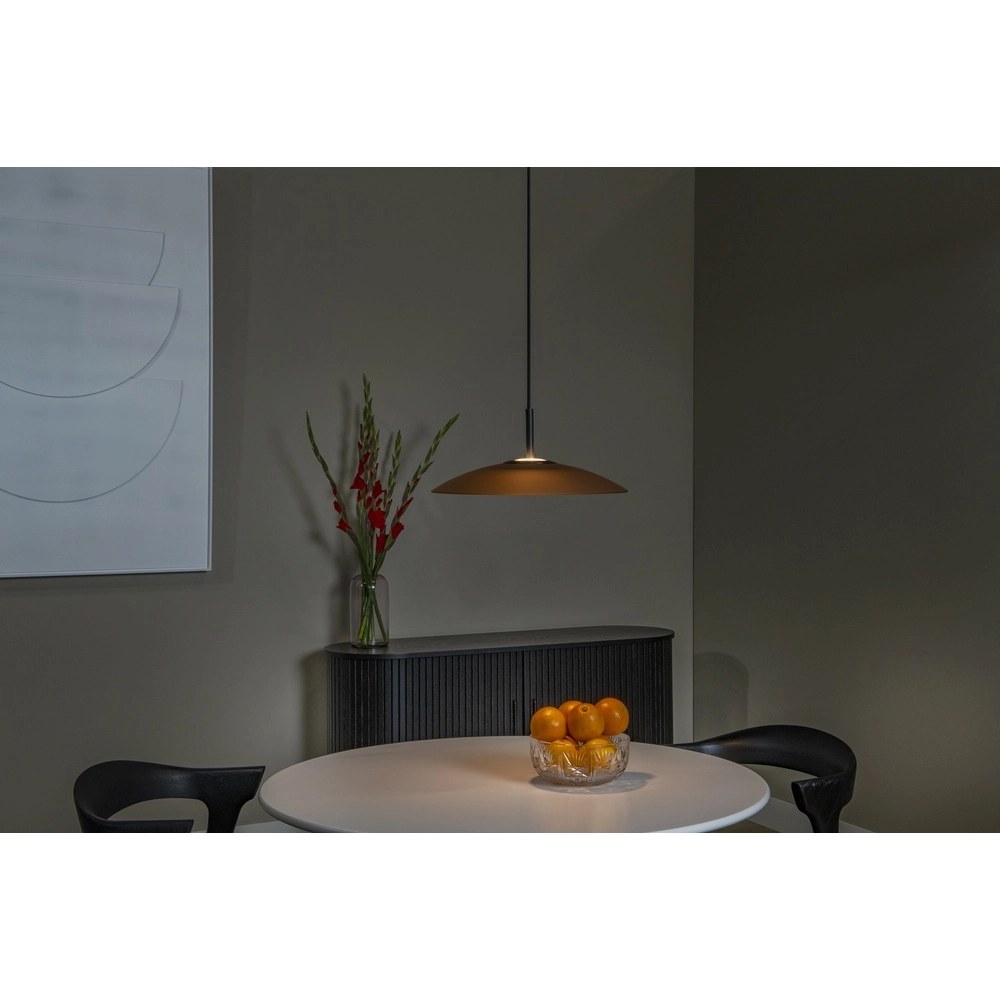 Elegante Pendellampe Menga Ø 40cm Bernsteinglas Premium by Lucide 5411212251190