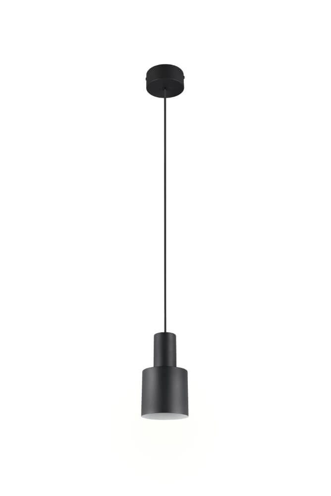 Schwarzes Pendel Agudo Ø 12cm Trio 4017807613773