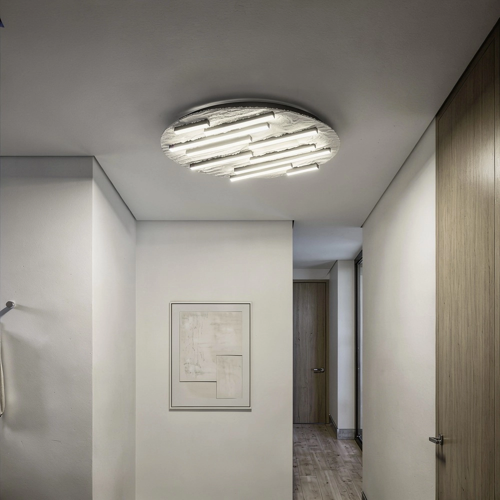 Deckenlampe Campomarino sandbraun Ø 48 cm Eglo 9008606409082