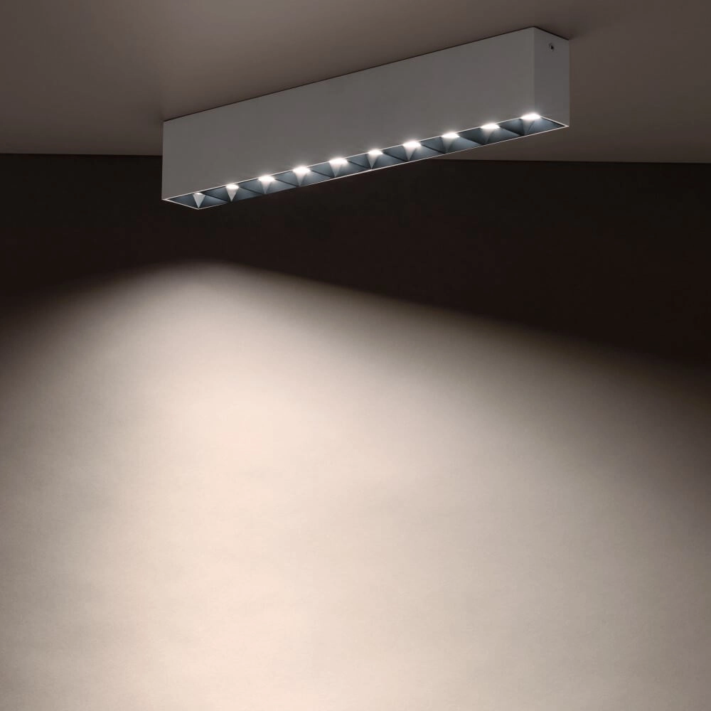 Weißer Aufbaustrahler Midi Led 10x1 LEDs - 4000K Lyora 5903139100533