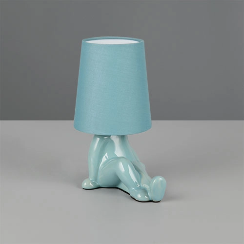 Tischlampe Huma Blau Trio 4017807682557