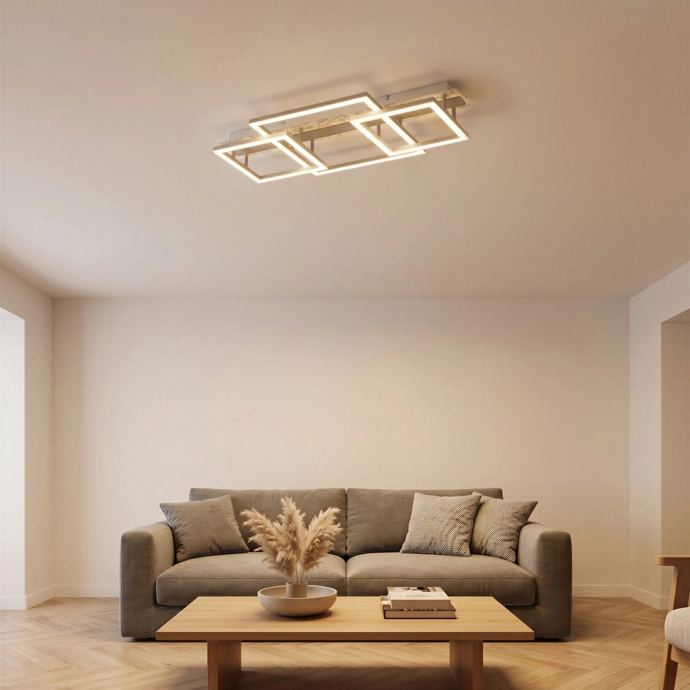 Moderne Deckenlampe Crispieri Grau Eglo 9008606403905
