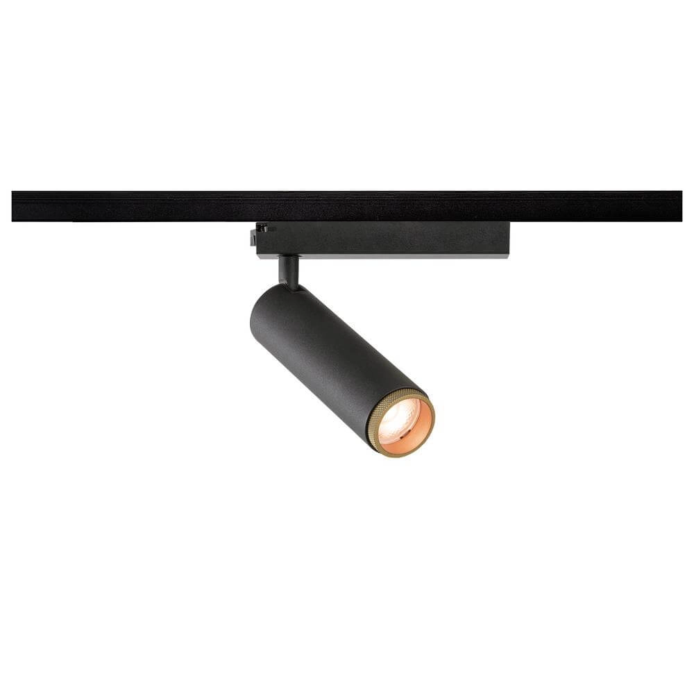 Gleisplatz Grip! M Schwarz 1-phasig einstellbar SLV 4024163296182
