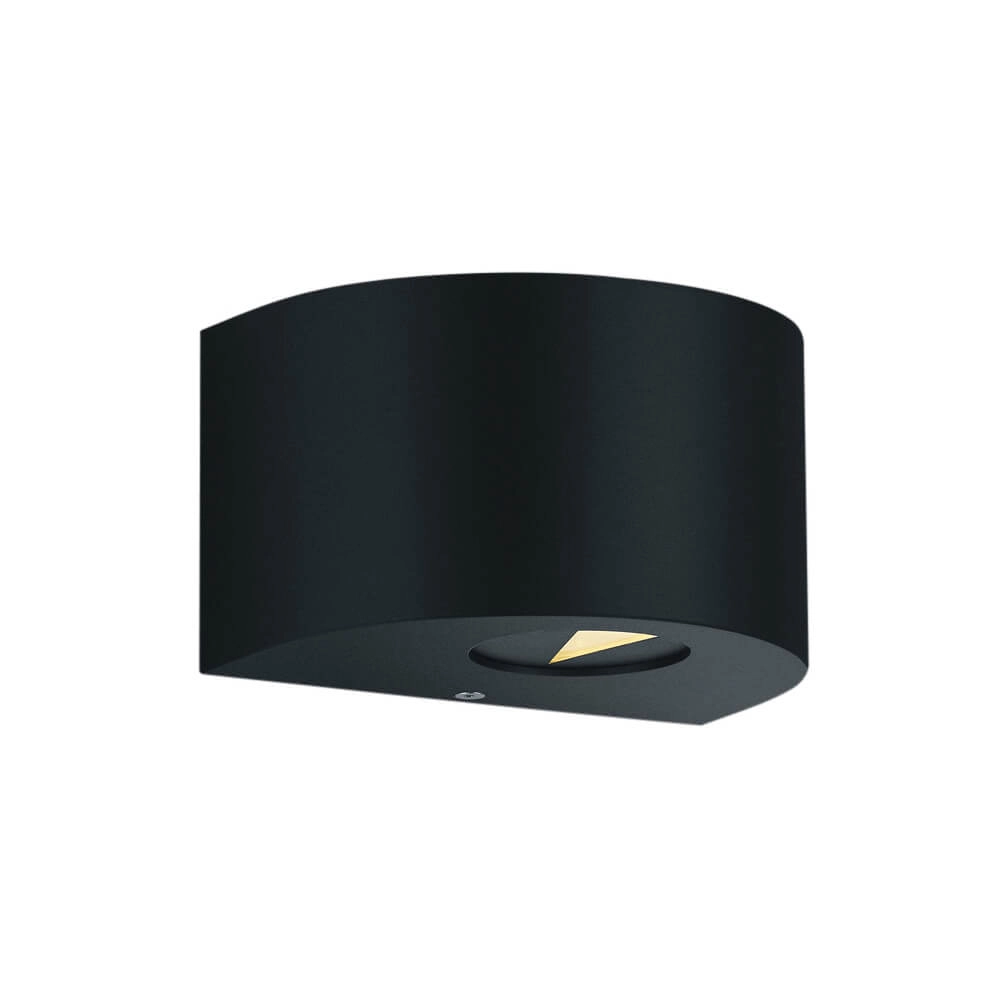 Wandlampe Rosario Up - Down 2x2W - 3000k Matt Black Trio 4017807411768