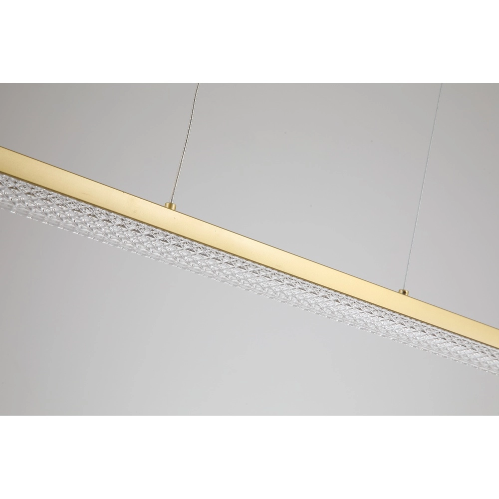 Pendelleuchte Madeleine gold 100cm Searchlight 5053423299969