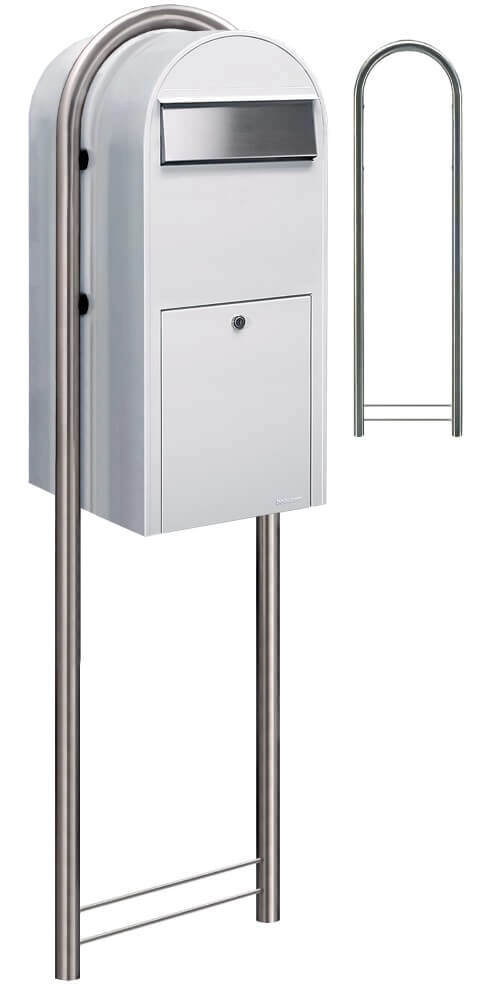 Briefkasten Jumbo 9016 i Weiß Bobi 6417237026262