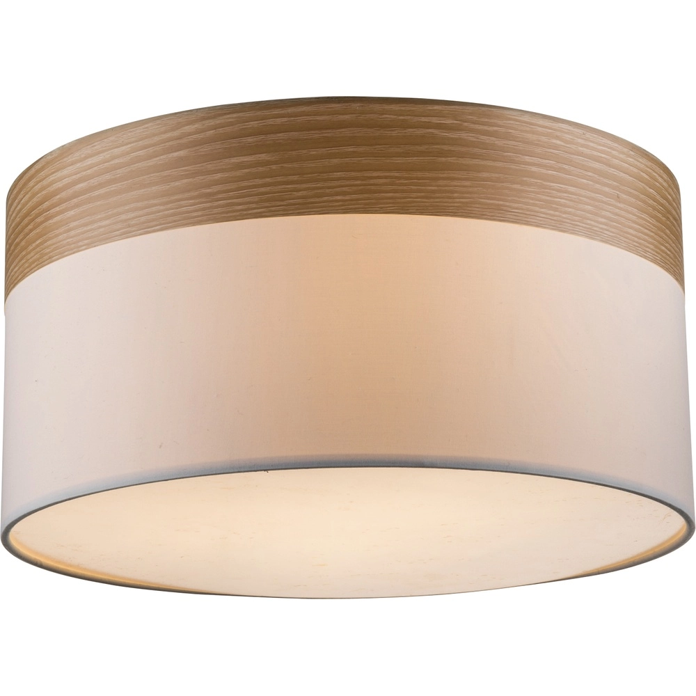 Deckenlampe Chipsy mit Holzoptik Ø 40 cm