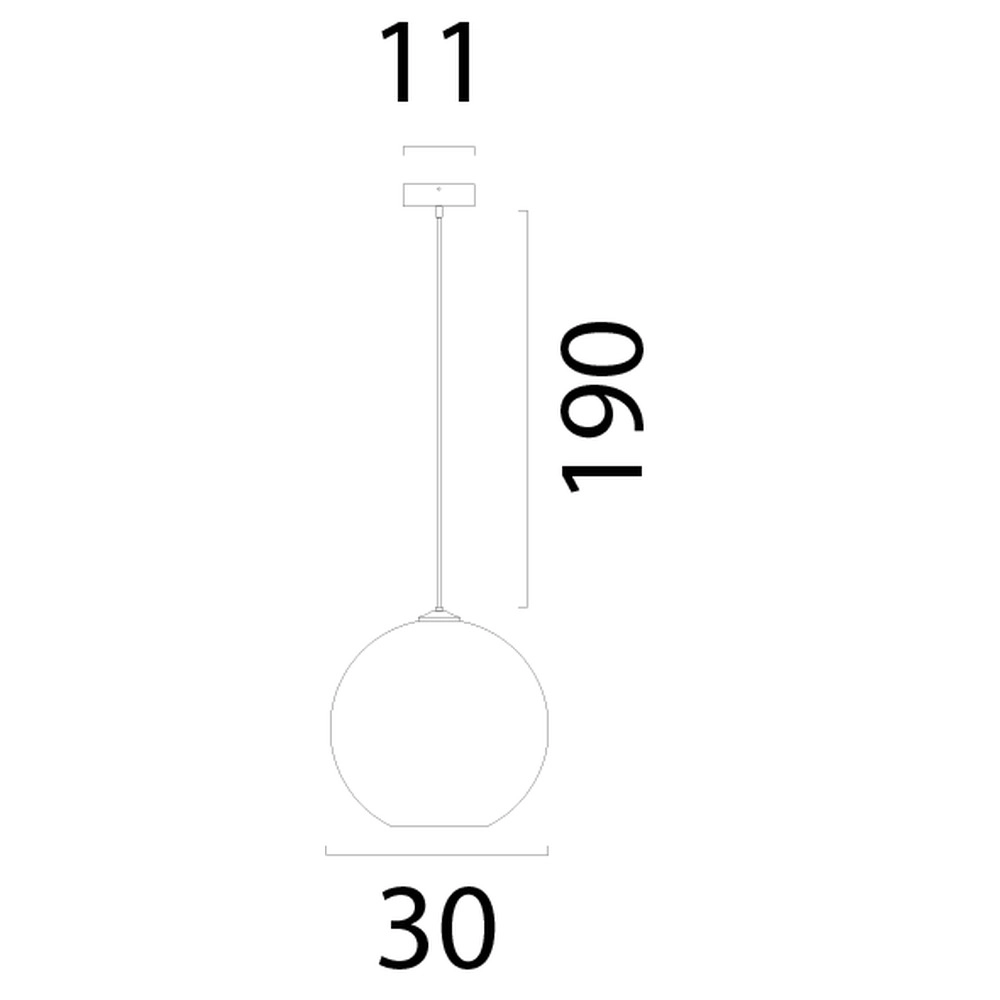 Pendellampe Corda Rattan Ø 30cm Masterlight 8718121340319
