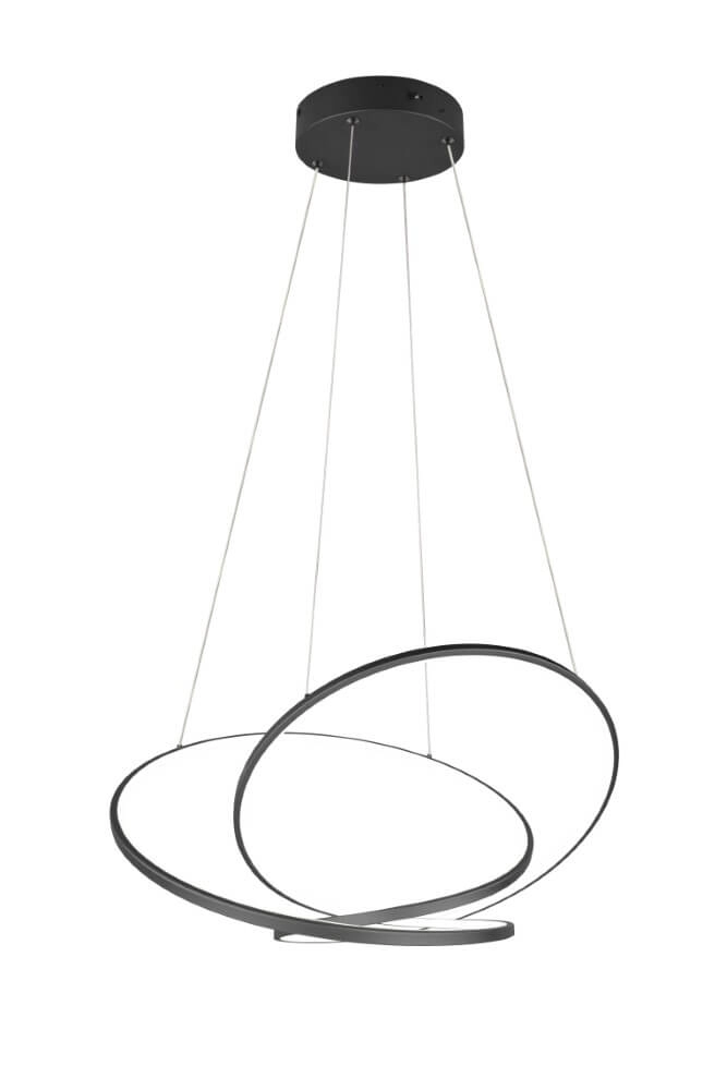 Vide-Hängelampe Darvin schwarz - 75cm Trio 4017807616057