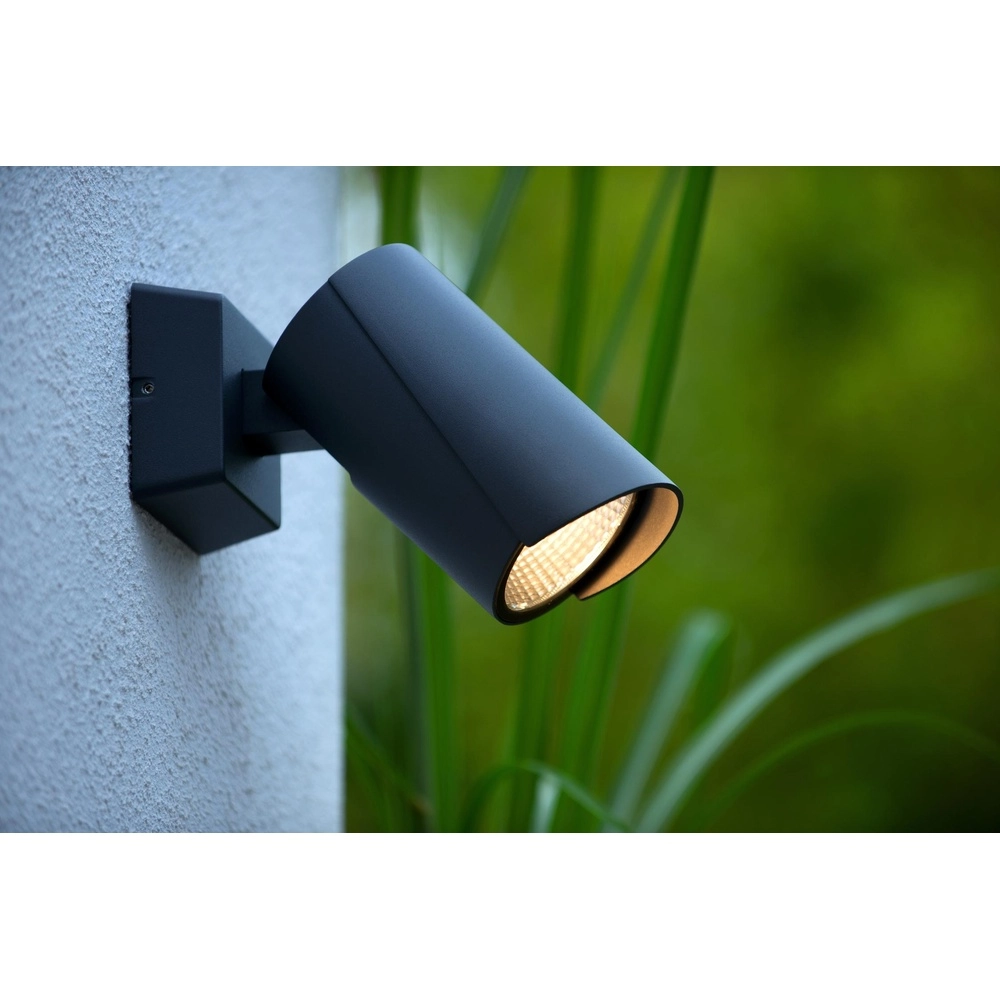 Design-Wandlampe Manal Anthrazit Lucide 5411212271686