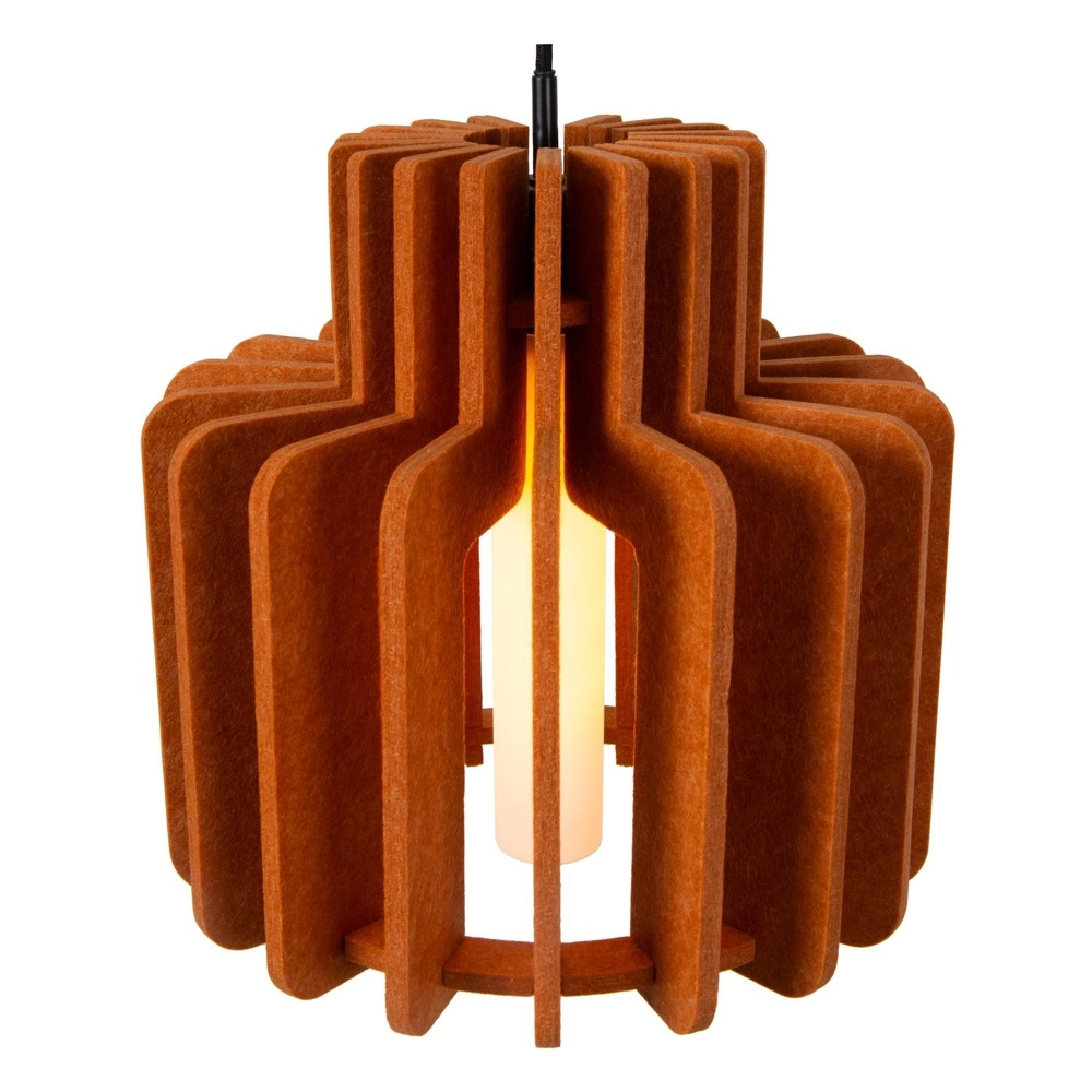 Design-Pendellampe Rollo 40 cm Terrakotta Lucide 5411212452856