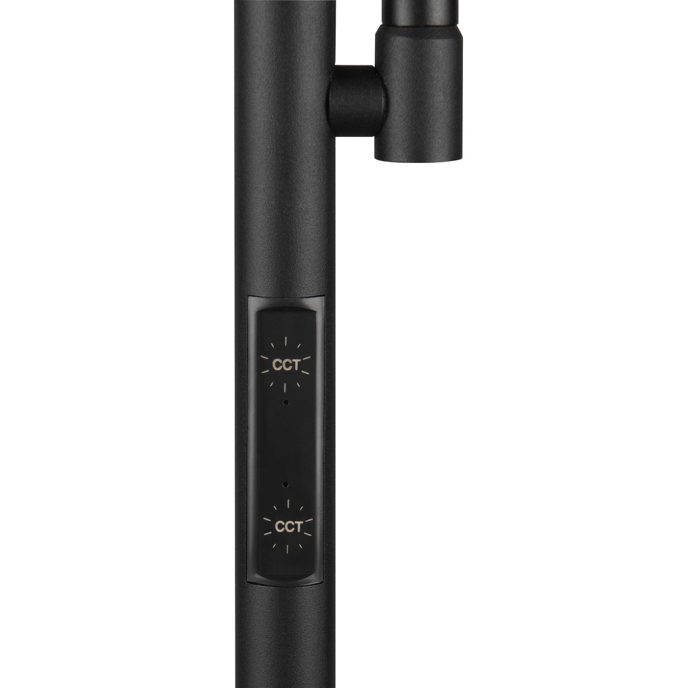 Stehlampe Specter schwarz mit Leselampe Trio 4017807612288
