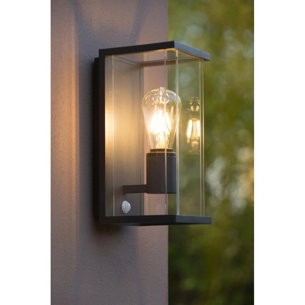 Elegante Wandlampe Claire mit Sensoranthrazit Lucide 5411212271563
