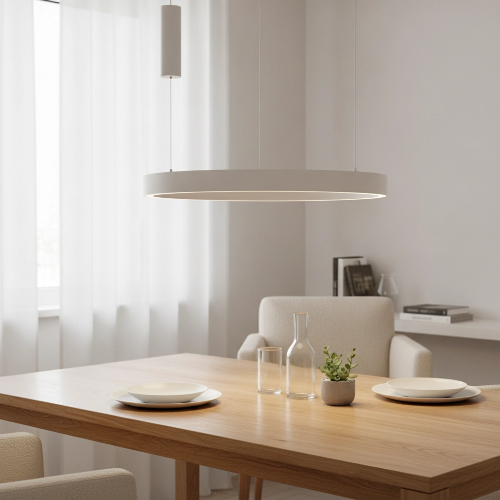 Design-Pendelleuchte Sting weiß Ø 80cm